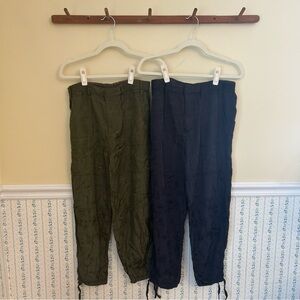 BUNDLE OF 2 Anthropologie Jogger Pants (Size S)